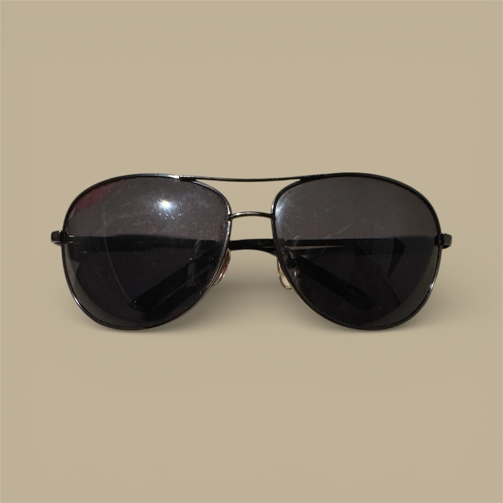 Classic Black Aviator Sunglasses